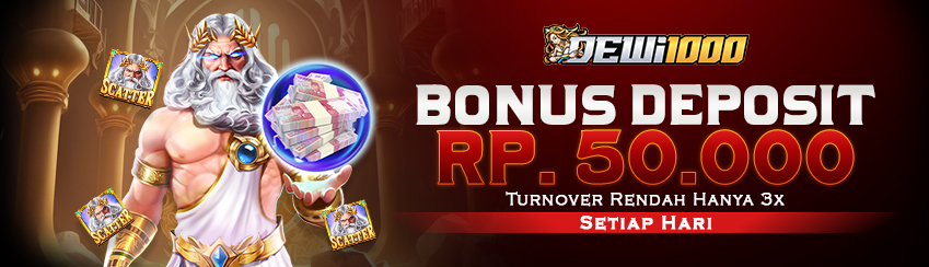 BONUS DEPOSIT 5% SETIAP HARI ( ALL GAMES )	